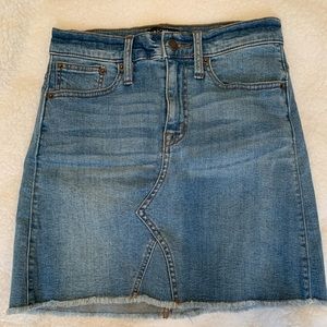 Jcrew Jean skirt